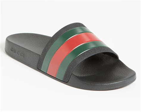 pursuit slide sandal gucci fake|gucci slides counterfeit.